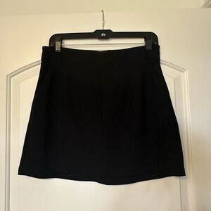 abercrombie pleated detail mini skirt